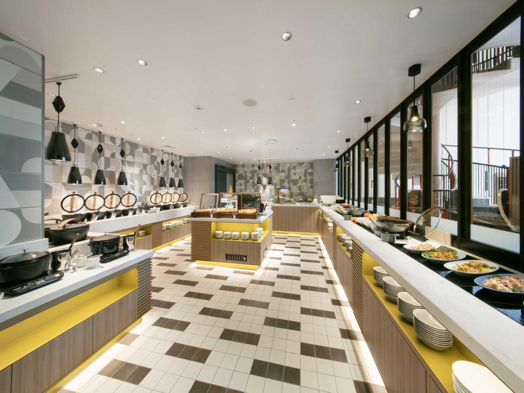 나고야 칸코 호텔 나고야 시 외부 사진 The buffet at the lounge